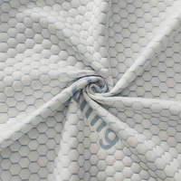 Nouveau tissu de matelas respirant résistant aux rayons UV, tricot en tissu Pe rafraîchissant pour la literie