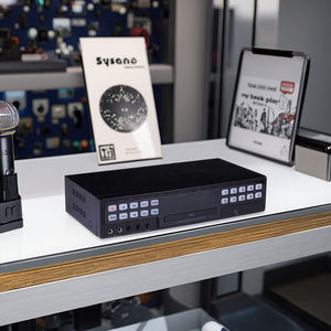 เครื่องเล่นคาราโอเกะความเร็วสูง USB 2.0 USB สำหรับใช้ในบ้านจอแสดงผล LED 7ส่วนเข้ากันได้กับเครื่องเล่นดีวีดียูดิสก์ยูเอสบี HDD ไมโครโฟน2 - Product Image 3