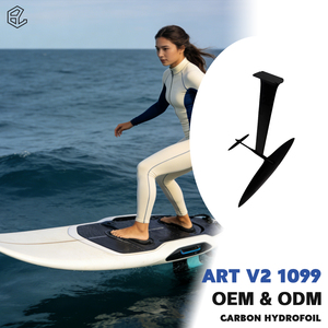 Long Glide Hydrofoil ART V2 1099 Carbon <b>Wing</b> Foil Stable Control Easy Lift Downwind Surf Ocean Riding Equipment Booster - Product Image 1