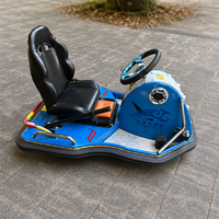 Voiture électrique pour enfants à dérive et pare-chocs, développée en interne, avec éclairage LED et pare-chocs anti-collision, certifiée CE, pour parcs d'attractions, directement de l'usine