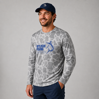 Vêtements de protection solaire personnalisés, chemise de pêche à manches longues UPF 50+ pour les sports de plein air