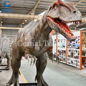 Modèle de dinosaure Carnotaurus animatronique imperméable SGAD146, simulation mécanique CE pour centre commercial et parc à thème sauvage - Product Image 6