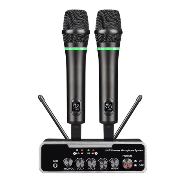 2022 Professional X-6 Metal Mini UHF Mic2 Conference Microphone Wireless Vlog Microphone Recording