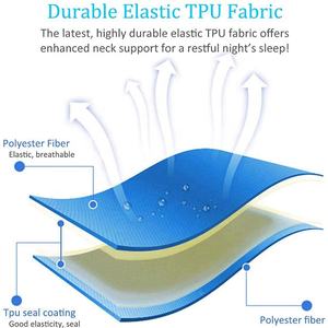 Outdoor Travel Press Type Automatic Inflatable <b>Pillow</b> Camping Folding Portable Waist Press Type Inflatable <b>Pillow</b> - Product Image 2