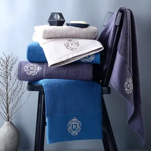 100%cotton Luxury Hotel Plain Towel,Face Cloth Hand Towel Bath Towel Set