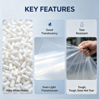 Masterbatch de carbonate de calcium PP, 85 % de remplissage, compatible avec le composé PP modifié (XFMC-PP15)