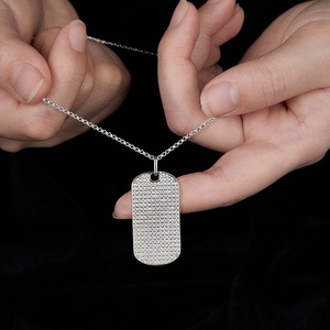 Collar <span class=keywords><strong>de</strong></span> Moissanita VVS Color D Estilo Hip Hop Europeo-Americano, Colgante Ovalado <span class=keywords><strong>de</strong></span> <span class=keywords><strong>Segunda</strong></span> <span class=keywords><strong>Mano</strong></span> con Diseño <span class=keywords><strong>de</strong></span> Bolígrafo, Accesorios <span class=keywords><strong>de</strong></span> Moda Masculina <span class=keywords><strong>de</strong></span> Marca - Product Image 4