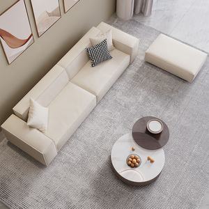 أريكة إيطالية مربعة الشكل ملائمة لغرفة المعيشة وغرفة النوم وبهو الفندق - Product Image 3