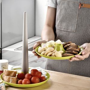 Support à gâteau rond à 2 niveaux en PP de qualité alimentaire, tour à cupcakes pour présentation de desserts, étanche, passe au lave-vaisselle, emballé en boîte, usage commercial - Product Image 3