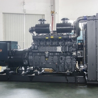 Générateur diesel à châssis ouvert Shangchai, démarrage électrique CC 200A, 1800 tr/min, ATS, haute efficacité, multi-tension 50/60Hz, multifonctionnel