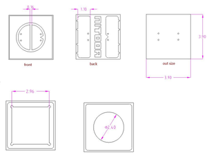 Uitgangsvermogen 10Mw Uvc Led 265nm 3535 Smd Led 30/60/90/120 Graden - Product Image 3