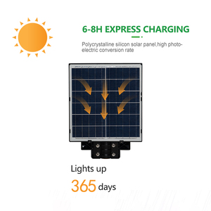 Amnvxo Ip65 Réverbère de route étanche 300w 400w 500w Extérieur Intégré Tout en Un Réverbère Solaire Led - Product Image 6