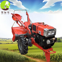 Mini tracteur agricole à pied 15hp tracteur agricole multifonctionnel 2WD avec moteur Changfa pour les opérations sur le terrain