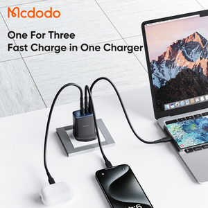 Mcdodo-Cargador rápido multipuerto de tres puertos, SFC PD QC4.0, carga rápida para Samsung, Xiaomi, Vivo, Tecno, Infinix, iPhone, 30W, <span class=keywords><strong>217</strong></span> - Product Image 2