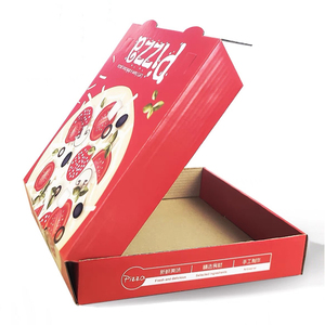 High Quality Cheap Reusable Corrugated Delivery 9 10 11 12 14 18 Inch Pizza Box from China Pizza Packaging