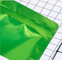 Pochette autoportante laminée PE anti-humidité avec fermeture éclair et fenêtre transparente pour l'emballage de pizzas et de chips, personnalisable