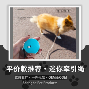 Correa Retráctil para Mascotas de 2 Metros, Correa de Tracción Automática para Perros Pequeños, Mini Correa Redonda y Cuadrada Resistente para Exteriores - Product Image 4