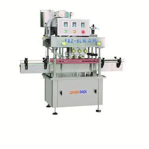 Automatic vertical macadamia nut bottle capping sealing and packing assembly machine