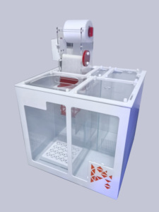 Sistema de Filtración Subacuática Moderno para Tanques de Agua Marina, Gabinete Base Ultrafino de Aleación de Aluminio con Caja Eléctrica Completa - Product Image 5