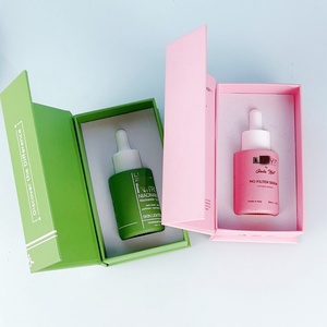 ขวดน้ำมันหอมระเหยทรงกลมแบบแบน สีชมพูเขียวด้าน ขนาด 30 มล. (1 ออนซ์) พร้อมกล่องบรรจุภัณฑ์ - Product Image 6