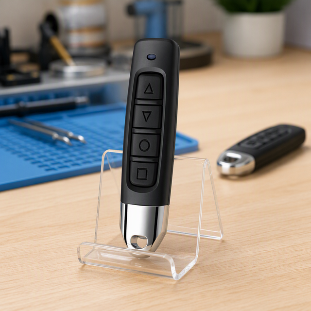Universal Automatic Plastic Cloning Remote Control RF 433mhz Face Face Duplicator AAA Battery 4 Buttons Support Rolling Fixed