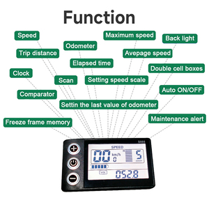 22.2mm S866 Electric Bicycle LCD <strong>Display</strong> Meter Holder 36V 48V Waterproof Ebike <strong>Controller</strong> With Smart Electronic Panel - Product Image 3