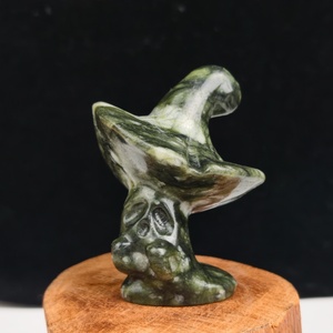Vente en gros d'objets artisanaux en cristal naturel, styles variés, statue en jade Xiuyan, sculpture en cristal, énergie pour la décoration de la maison, ornement, cadeau - Product Image 4