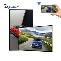 Panneau mural INGSCREEN grand écran de moniteur mural vidéo 4k Écran d'affichage numérique LCD Publicité Lecteur multimédia Tableaux d'affichage numérique