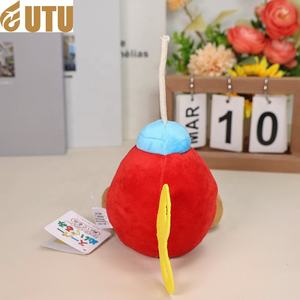 2 Poupée Mine Noire Bombe Mine Rouge Soldat Bombe Peluche Poupée-F - Product Image 4