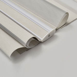 Sur Mesure Double Couche Jour et Nuit Translucide Lumière-filtrage Manuel Télécommande Blackout Bureau Zebra Roller Stores - Product Image 3