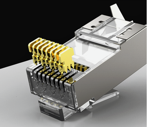 Huisheng che chắn cat6A CAT7 mạng nối SFTP/FTP Mèo <span class=keywords><strong>7</strong></span> Modular cắm 8P8C Cat6 một RJ45 kết nối - Product Image 6