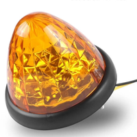 Feu de gabarit LED multicolore rond à dôme 12V 24V pour camion, remorque, bus – Pièces de rechange pour le marché secondaire