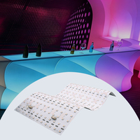 Panneau lumineux LED flexible RGBW 24V 5050 ultra-fin découpable pour rétroéclairage de pierre d'onyx et décoration murale de luxe