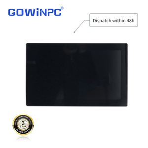 PC Industrial Robusto sin Ventilador de 15.6 Pulgadas Marca Gowin, 4COM RS232 RS485, Entrada de Alimentación de 9-36V, Placa Base j6412 n100 - Product Image 1