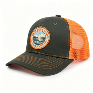 Mesh Embroidery Custom logo Trucker <b>Hat</b> <b>Cap</b>, Camo Trucker <b>Hat</b>, Cotton Polyester Camouflage <b>Caps</b> Camo Trucker <b>Hat</b> - Product Image 3