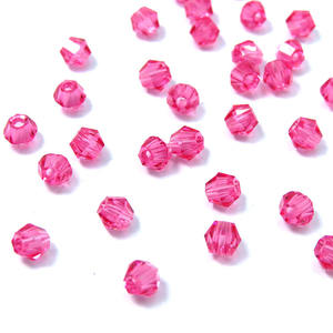 Perles en résine biconiques de 4 mm en gros, combinaison de couleurs <span class=keywords><strong>opale</strong></span>, accessoires de vêtements, fabrication de bijoux - Product Image 3