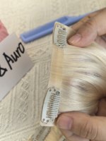 Extensiones de Cabello Humano Remy 100% con Clip, Doble Trama a Máquina, Cabello Virgen Vietnamita, Paquetes de Cabello Real, Permanente, 50g/paquete, Venta al por Mayor