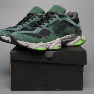 Nuevas Zapatillas Deportivas de Invierno 9060 de Gamuza con Tejido Fly Knit, Diseño para Hombre y Mujer, Color Azul Sal Marina, Plataforma Driftwood - Product Image 4