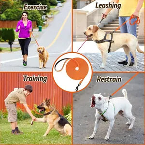 Fabricante al por mayor personalización barata duradera mascota plomo 10M 20M 50m largo entrenamiento perro mascota Correa - Product Image 6