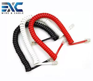 オリジナル工場RJ11/ RJ12フィールド電話ケーブルパッチコード6P4C 6P6C 4P4C 4P2Cクリスタルコネクタ付き - Product Image 6