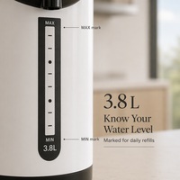 Bouilloire Électrique Thermique en Acier Inoxydable Facile à Nettoyer pour Usage Familial Quotidien et Petites Restauration – Pot Chauffe-Eau