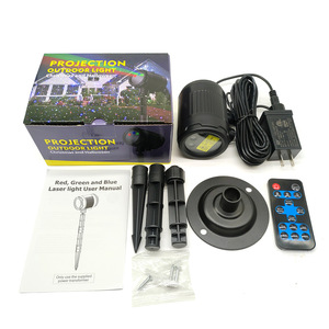 New Outdoor Waterproof Lawn Laser Lights, Red, Green and Blue Starry <b>Sky</b> Garden Lights, Christmas and Halloween Decorative Light - Product Image 3