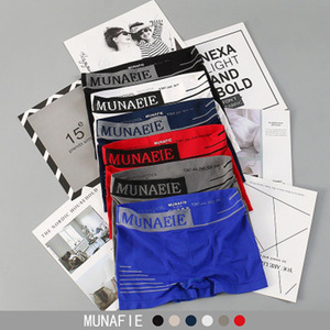 <span class=keywords><strong>Calzoncillos</strong></span> Boxer Deportivos para Hombre, Talla Grande, Sin Costuras, Cómodos, Transpirables, de Cintura Media, al por Mayor - Product Image 2