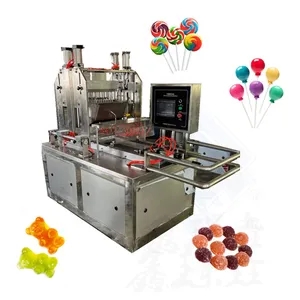 gummy jelly soft sweet candy making machinery caramel peanut candy sugar production line