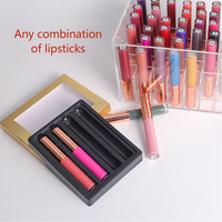 Maquillage rouge à lèvres vegan étanche, durée de vie, liquide mat, avec boîte cadeau disponible