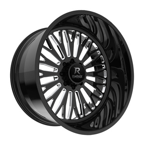 Rines <span class=keywords><strong>de</strong></span> Aleación Forjados JTX BOTANIC para Ram 2500 Tradesman 3500 Tradesman Power Wagon Rebel, Rines <span class=keywords><strong>de</strong></span> 20 22 24 26 Pulgadas, 8x165.1 8x170 - Product Image 4