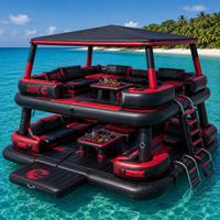 Plateforme flottante gonflable de qualité marine pour l'eau de mer, loisirs familiaux en plein air, usage quotidien
