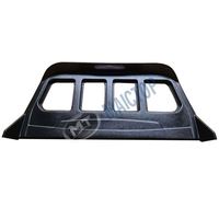 Accessoires de voiture Maictop, barrière de protection en plastique ABS pour vitre arrière, cadre pour Toyota Land Cruiser 79 Series Lc79 Fj79