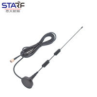 Antenne à double bobine à base magnétique 915 MHz LTE GSM Lora omnidirectionnelle NB avec ventouse