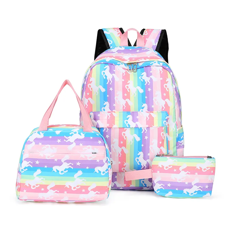 Kinder Schult aschen und Lunchbox Tasche benutzer definierte Rucksack hochwertige Mochi las Escolares Frauen Rucksack Großhandel Schult aschen